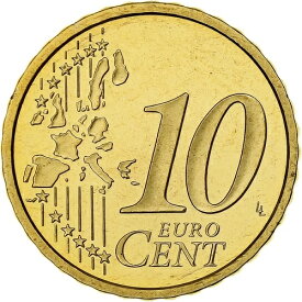 [#1284521] フランス、10 ユーロ セント、プルーフ、2002 年、モネ ド パリ、北欧ゴールド、MS(
