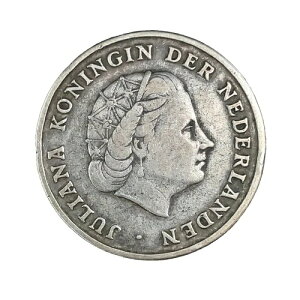 1952�N �I�����_�̃A���e�B�� 1�O���f�� �R�C�� JULIANA KONINGIN 0.720 �V���o�[ KM 2