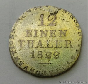 1822�N �h�C�c���B �n�m�[�o�[ 1/12 �^�[���[ .437 ���