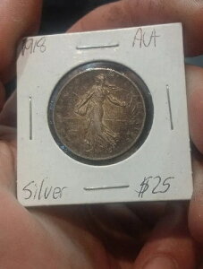 1918�N �t�����X 2�t���� ��� - USPS�ǐՔԍ��t���ő������� # 665e