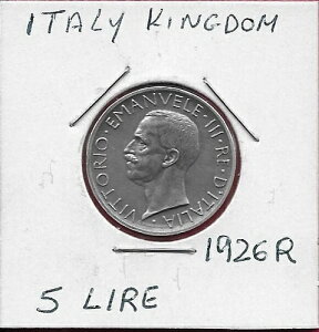 �C�^���A���� 5���� 1926R �N��:���B�g���I�E�G�}�k�G�[��3���A�����L�����h�̑�