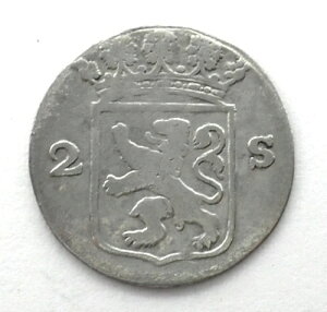 �I�����_ �I�����_ 2 STUIVERS 1792 KM#48 �V���o�[�B 1F11.2