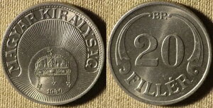 �n���K���[�F1940BP 20 Fil. CH.AU-UNC 508 # IR2737
