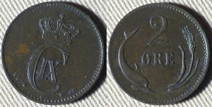 �f���}�[�N�F1874 2 Ore AU #793.1 IR113139