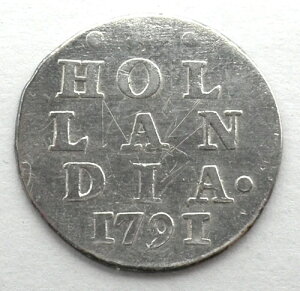 �I�����_ �I�����_ 2 STUIVERS 1791 KM#48 �V���o�[�B NN1.4