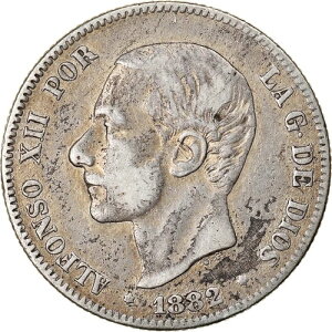 [#855807] �R�C���A�X�y�C���A�A���t�H���\12���A2�y�Z�^�A1882�N�A�}�h���[�h�AEF(40-45)�A��A