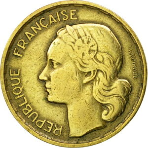 [#533831] �R�C���A�t�����X�A�M���[�A20 �t�����A1953 �N�A�{�[���� - �� ���W�F�AEF(40-45)