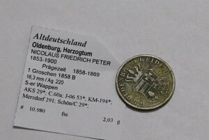 ?? ???? �h�C�c �I���f���u���N 1 �O���b�V�F�� 1858 B �V���o�[ �V���[�v�ȃf�B�e�[�� B79 #W12