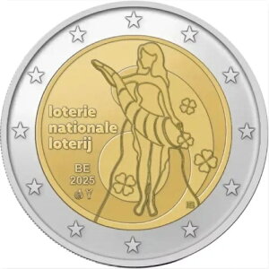 �x���M�[ ���[���L�O 2025 Loterie Nationale Belge UNC ��������