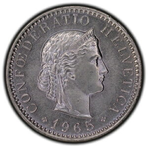 �X�C�X 1965�N 20���b�y���R�C�� KM #29a