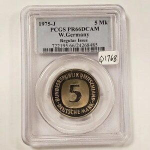 1975-J ���h�C�c 5�}���N - PCGS PR 66 DCAM - �ᒒ������ - SKU-Q1768