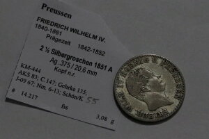 ?? ???? �h�C�c �v���C�Z�� 2 1/2 �O���b�V�F�� 1851 A �V���o�[ B79 #3002