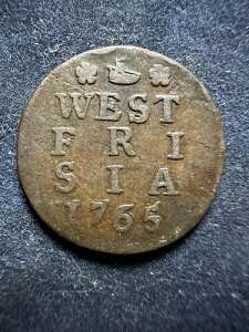 �I�����_ WEST FRIESLAND Duit KM# 125 1765 VF