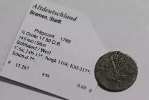?? ???? �h�C�c �u���[���� 1/2 �O���[�g 1789 �V���[�v�f�B�e�[�� B79 #2985