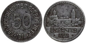 �h�C�c - �A���e�i �I���y���H��c�� - 50 �t�F�j�q 1918 - �ً}����