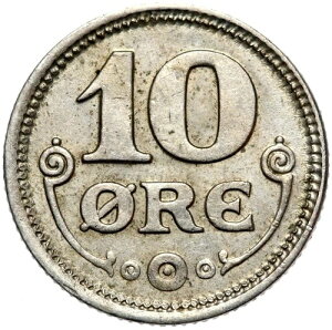 �f���}�[�N - �N���X�`���� X. - �R�C�� - 10 Ore Oere 1921 HCN - �R�y���n�[�Q�� ���!