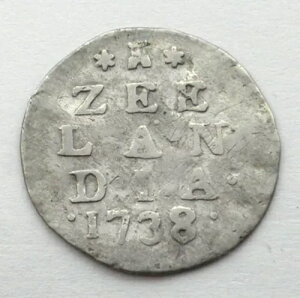 �I�����_ �[�[�����h 2 STUIVERS 1738 �V���o�[ KM#59 E7.9