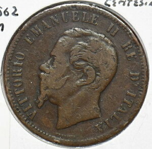 �C�^���A 1862 10 Centesimi 191831 �����z��
