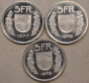 �X�C�X 1977�A78�A+79 5�t���� �v���[�t�i�ʐ^�Q�Ɓj