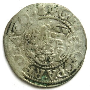 [R3744] 1/2 Sous 1585�A�t�@���c�E�t�F���f���c�A�Q�I���N�E���n�� (1544-1592)-