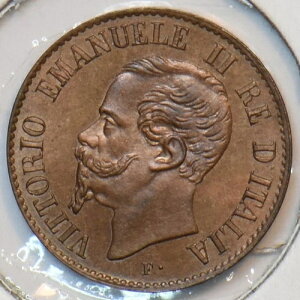 �C�^���A 1861 Centesimo ���� BU 490852 �����z��