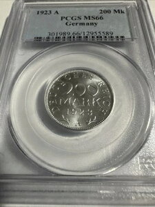 1923�NA�h�C�c200�}���N���� PCGS MS66 �i�C�X�R�C��