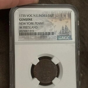 �{����NGC 1735 VOC N??. E. Indies Duit �I�[���h�j���[���[�N�y�j�[