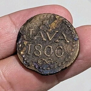 �󏭁I1800�N�I�����_�̓��C���h�A�o�^�r�A�A�W�����A1stuiver Cooper Coin_Z167