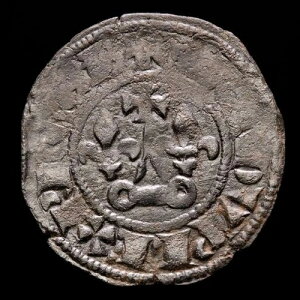 *���c�F���i�G* Philip IV le Bel Double Tournois Cross / Lis (6284) Tours 1285-1314