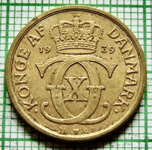 �f���}�[�N �N���X�`����10�� 1939�N N GJ 1/2�N���[�l �����ƍ����̃��m�O���� �󏭂ȓ��t