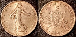 �t�����X - ��O���a�� - 2�t���� �T���[��� 1898�N SUP! F.266/1-