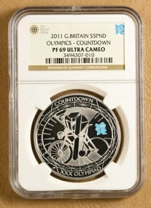 2011�N �C�M���X 5�|���h�⃁�_�� �I�����s�b�N�J�E���g�_�E�� #1 NGC PF 69 �E���g���J���I