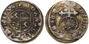 �X�C�X �J���g�� �N�[���i���� 1646 2 �N���C�c�@�[ (�n���o�b�c�F��) KM# 99 ���R�C��