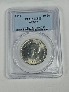 1959�N �M���V�� 10�h���N�} - PCGS MS65