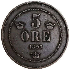���[�g 1897 �X�E�F�[�f�� 5 ORE �u�����Y �I�X�J�[ II BRODRA FOLKENS VAL �R�C�� NP0202