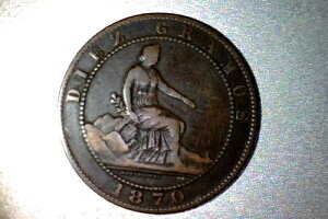 �X�y�C�� 1870�N OM 10�Z���e�B���X XF �u�����Y�R�C��