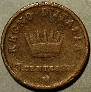 1811 M �C�^���A���B �i�|���I������ 3 Centesimi C# 2.2