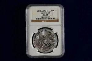 2012�N �A�����j�A S500D NGC MS69 �m�A�̔��M 1�I���X .999 �V���o�[