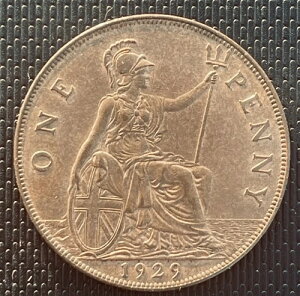 KM838 �C�M���X 1929�N �W���[�W5�� �p���y�j�[�R�C�� ����..TM45