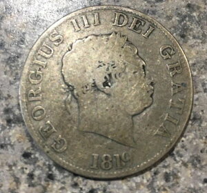 1819�N �C�M���X �n�[�t1/2�N���E�� �L���O�W���[�W3�� ��� �������� USA