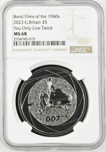 2023�N �C�M���X 5�|���h �W�F�[���Y�E�{���h 007�͓�x���� NGC MS68