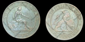 ???? 1870�N OM �X�y�C�� 10 �Z���e�B���d�݁A�i�`�������g�[��* ����