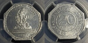 �h�C�c �j�������x���N �N���X�g �u���l�� �H�ʓd�� �g�[�N�� 20 �t�F�j�q PCGS MS64 GEM #2571
