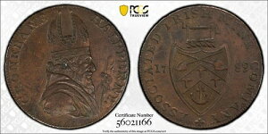 1789 �E�B�b�N���[ �R���_�[ �g�[�N�� ? PCGS BN ? DH-27 ? �y�j�[ ? Cronebane Irish Mine Co.
