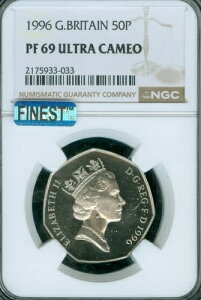 1996�N �C�M���X 50�y���X NGC PF69 UCAM MAC �ō��O���[�h & �X�|�b�g���X�B