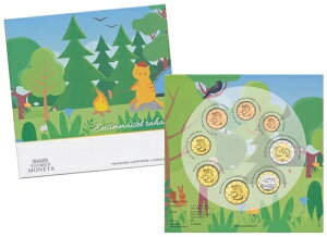 �t�B�������h 2024 �R�C���Z�b�g 1�Z���g - 2���[�� EURO COIN SET BU - ���̍ŏ��̂���
