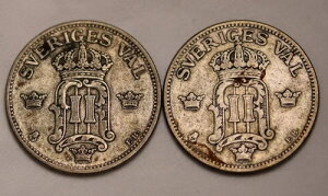 �X�E�F�[�f�� 50 �I�[�� 1906 & 1907 �I�X�J�[ II ��� 2 �� KM# 771