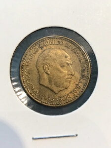 �X�y�C�� 1953�N (61) Peseta Unc �ʐ^�ʂ� 7/15/17-