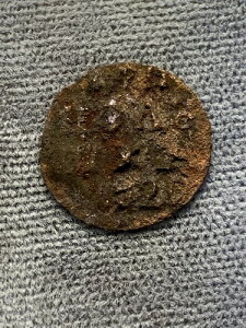 ?? 1720�N���V�A�鍑���R�C��Polushka(1/4 Kopeck)�APETER I�A�f���炵���B-