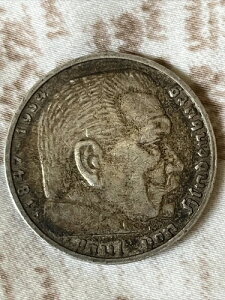 1935-J ��񎟐��E��� �i�`�X�h�C�c 5 ���C�q�X�}���N - ��O�鍑 KM#83 - 90% �� - B07